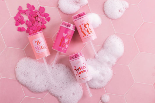 Valentine's Bath Confetti Poppers -4 Styles