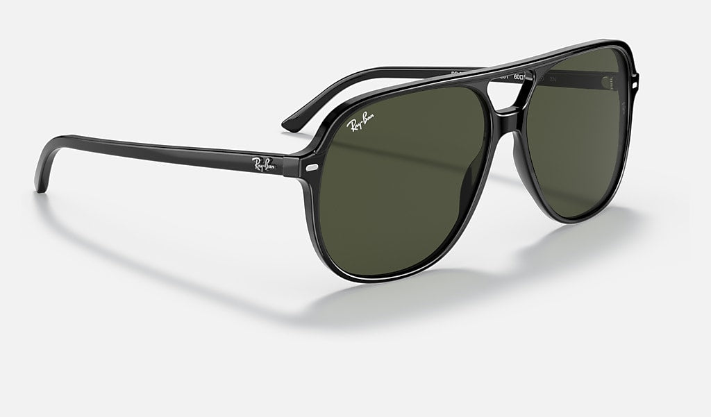 BILL Ray Ban Sunglass- Black & Green