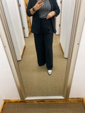 Business Woman Pleated Dress Pants