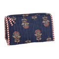 Quilted Floral Pouch