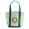 Christmas Beaded Mini Tote Bag