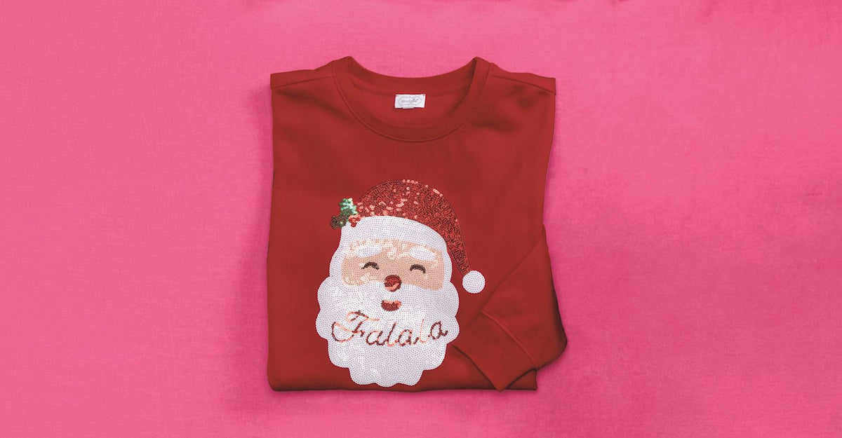 Santa Sparkle Sweatshirt