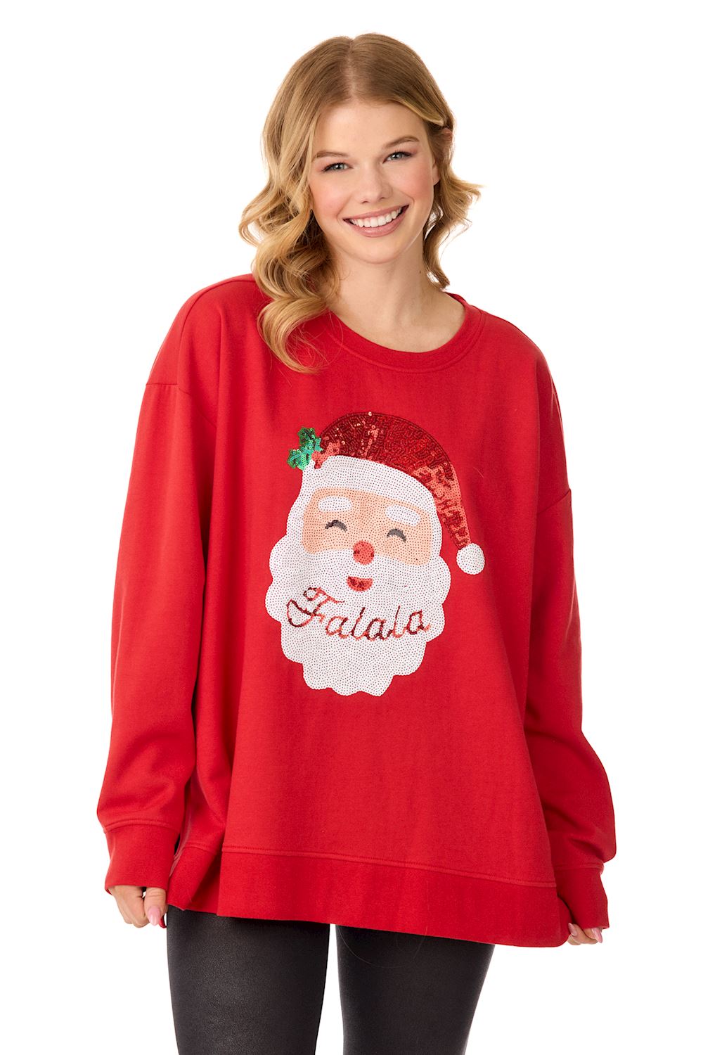 Santa Sparkle Sweatshirt