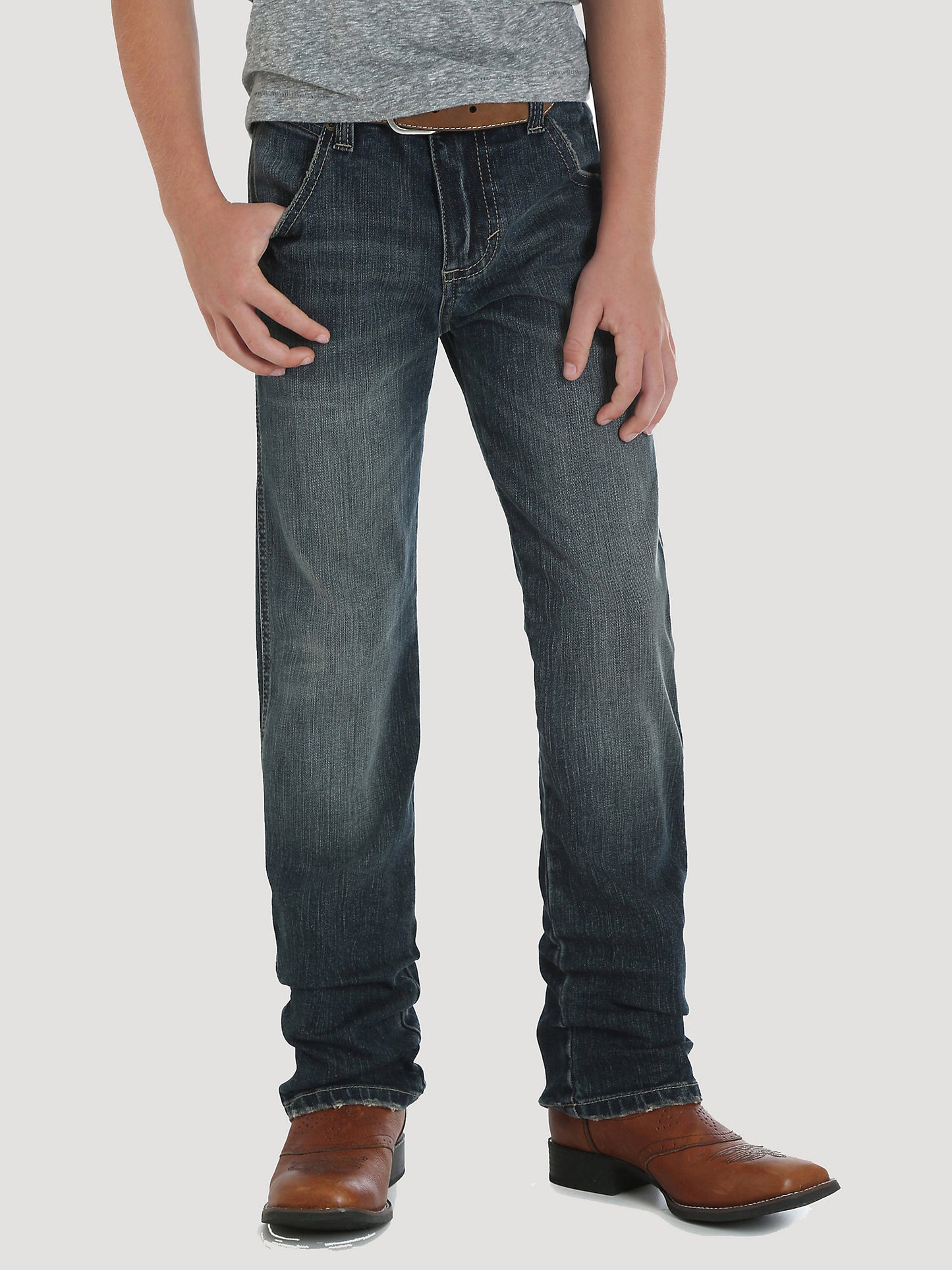 Boy's Wrangler Retro Slim Straight Jean in Jerome