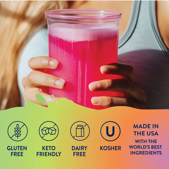 Sugar Free Strawberry Dragon Fruit Energy Syrup