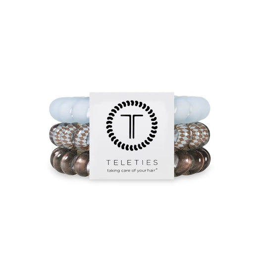 Truly Taupe Large Spiral Hair Ties