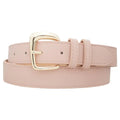 Womens Leather Double Looped Belt