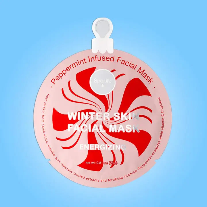 Holiday Winter Skin Soothing Facial Mask -Energizing