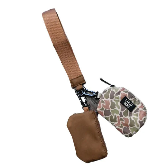 Lulu Mac Double Pouch Wristlet -2 Colors