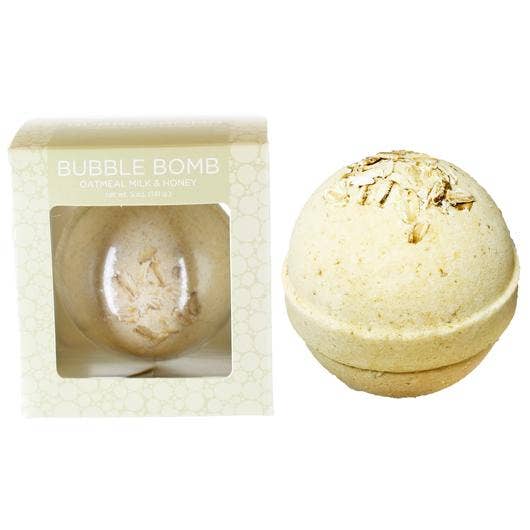 Oatmeal Milk & Honey Bubble Bath Bomb