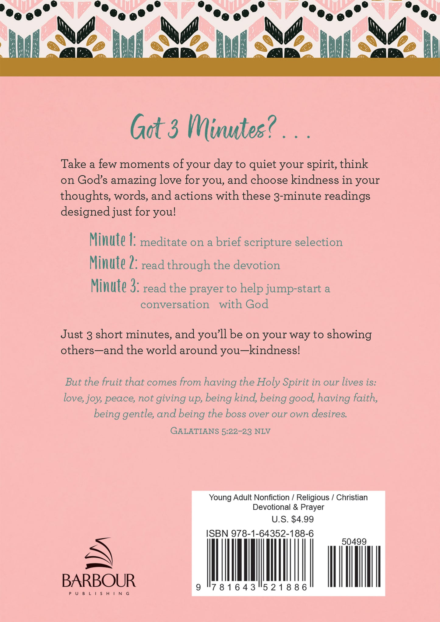 Choose Kindness: 3-Minute Devotions For Teen Girls