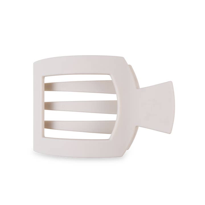 Square Large Flat Hair Clip- Toasted