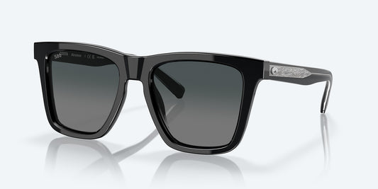 Women's Keramas Costa Polarized Sunglasses- Black & Grey