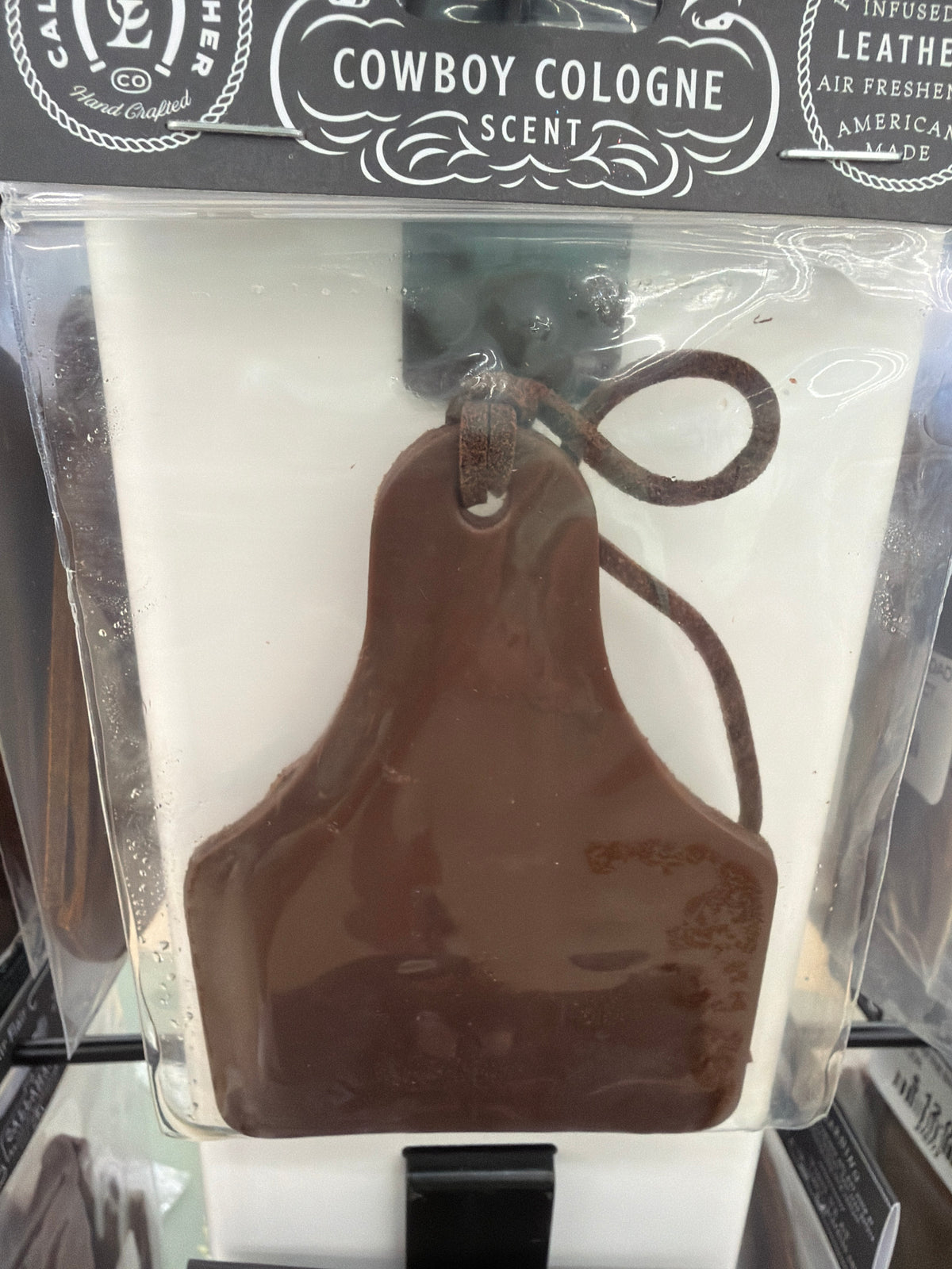 Cowboy Cologne Leather Freshie