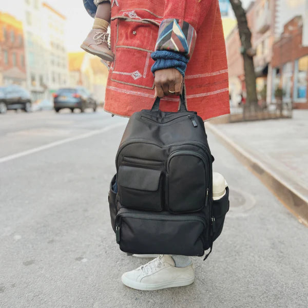 Itzy Ritzy Black Belong Utility Backpack Diaper Bag