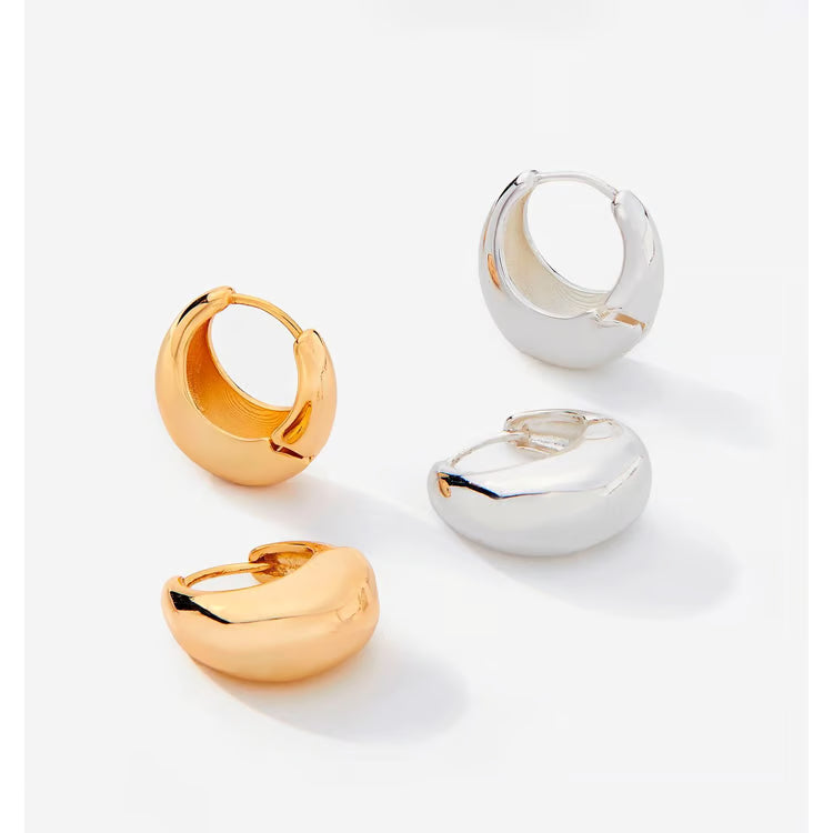 Chunky Hoop Earrings