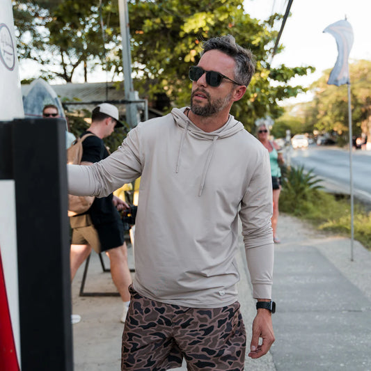 Men's Burlebo Sandstone Performance Hoodie