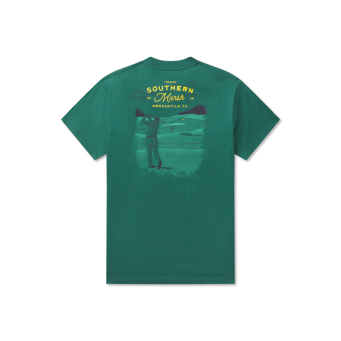 Southern Marsh Men's Champions Green Pin High T-Shirt