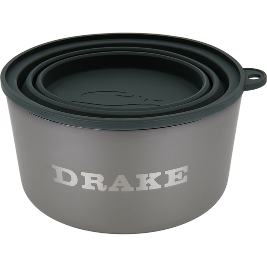 Drake Team Gun Dog Insulated Stainless Steel Bowl With Lid - 2 Colors
