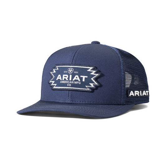 Ariat Men's American Southwest Patch Blue Hat