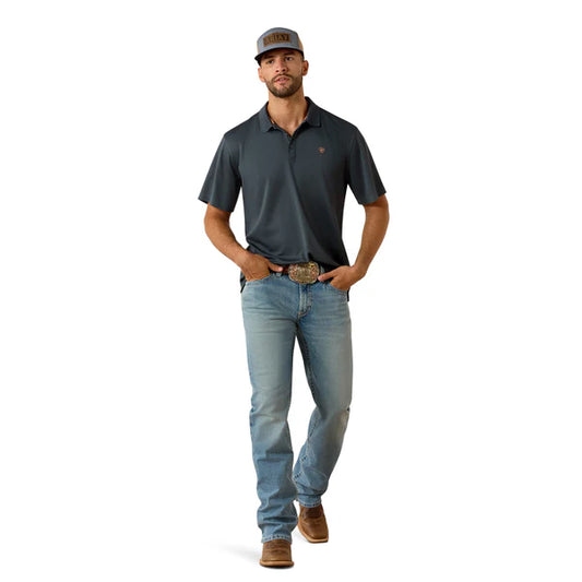 Ariat Men's TEK Dark Slate Polo