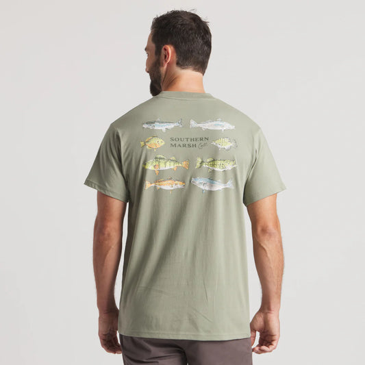 Southern Marsh Bay Green Southern Swimmers Tee