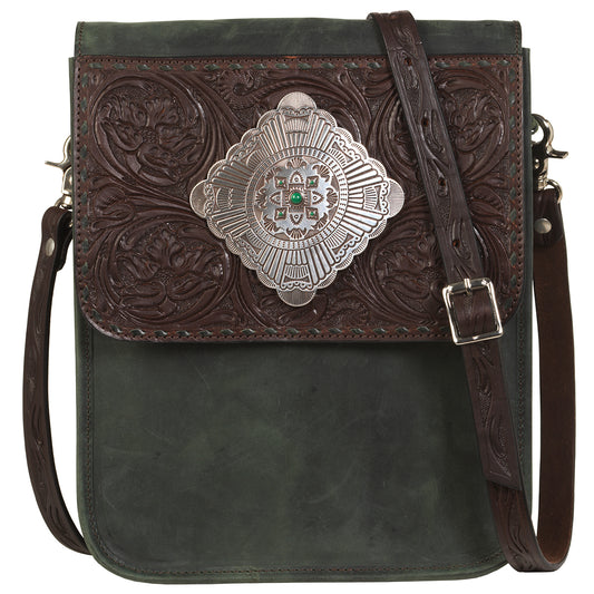 Angel Ranch Emerald Collection Conceal Carry Green Crossbody by M&F Western
