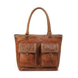 Ariat Dawn Brown Leather Concealed Carry Shoulder Bag