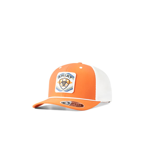 Ariat Flexfit 110 Southwest Patch Orange Hat
