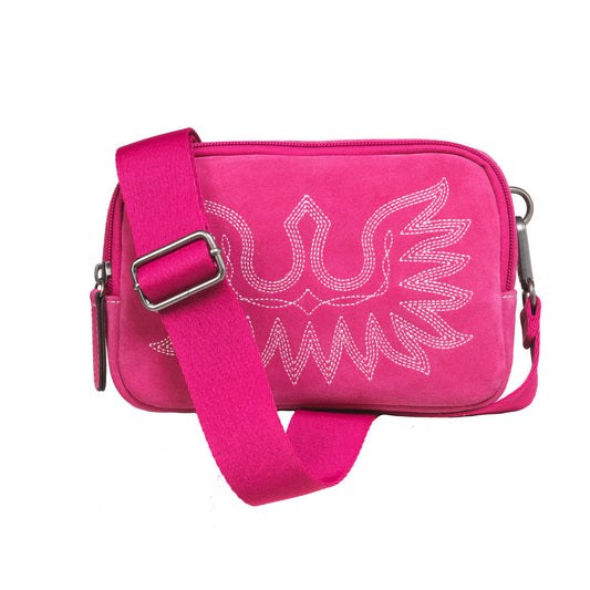Ariat Ladies Casanova Collection Belt Bag- Hot Pink