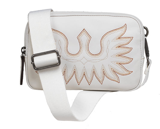 Ariat Ladies Casanova Collection Belt Bag- White