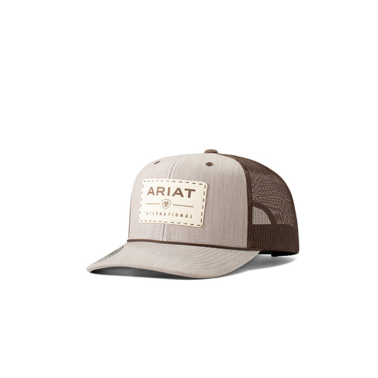 Ariat Men's Suede Patch Hat- Tan