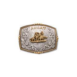 Ariat Rectangle Team Roper Belt Buckle