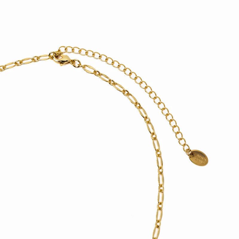 Demi-Fine 18K Gold Modern Paperclip Necklace
