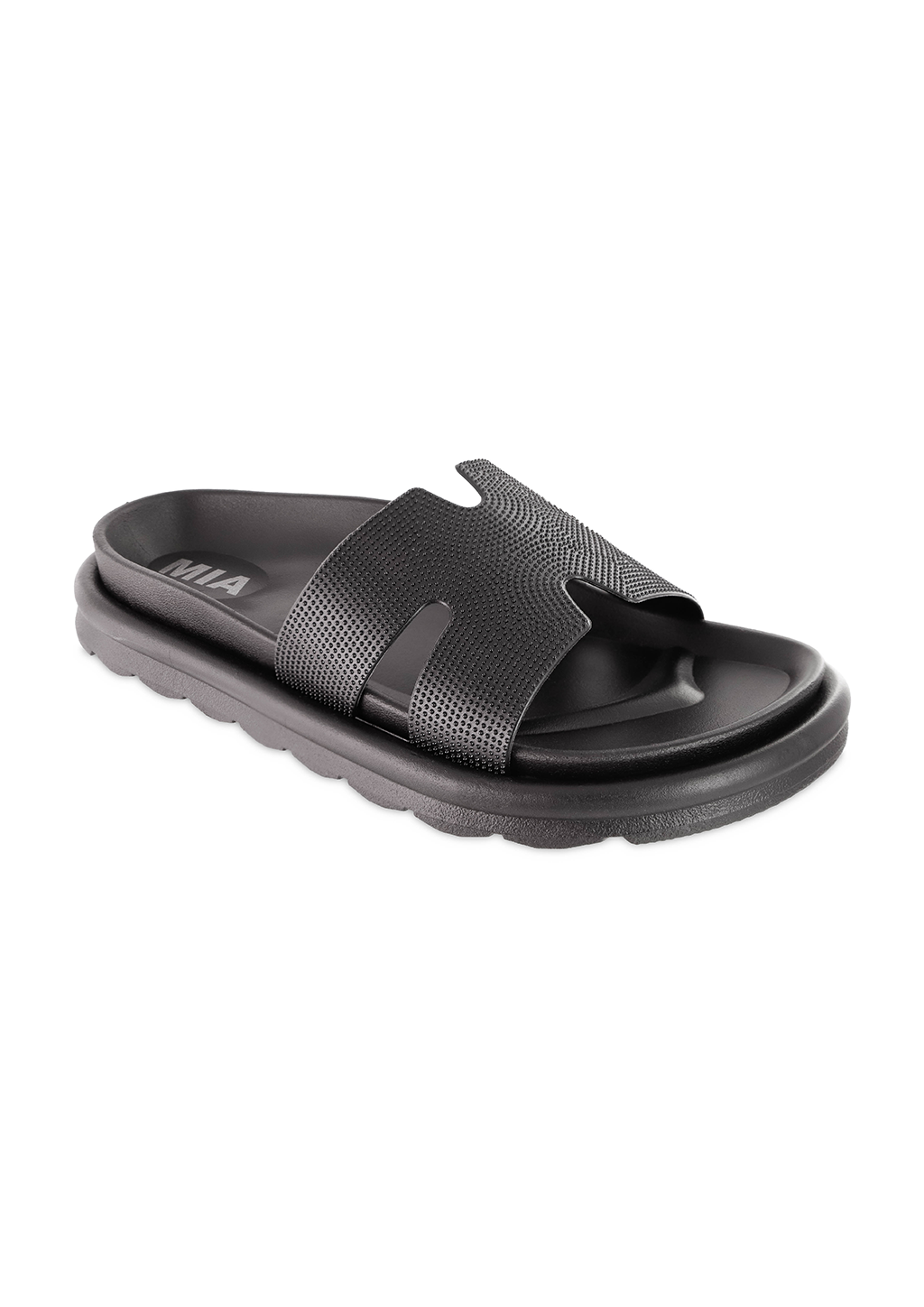 Bertini Slide Sandal- Black