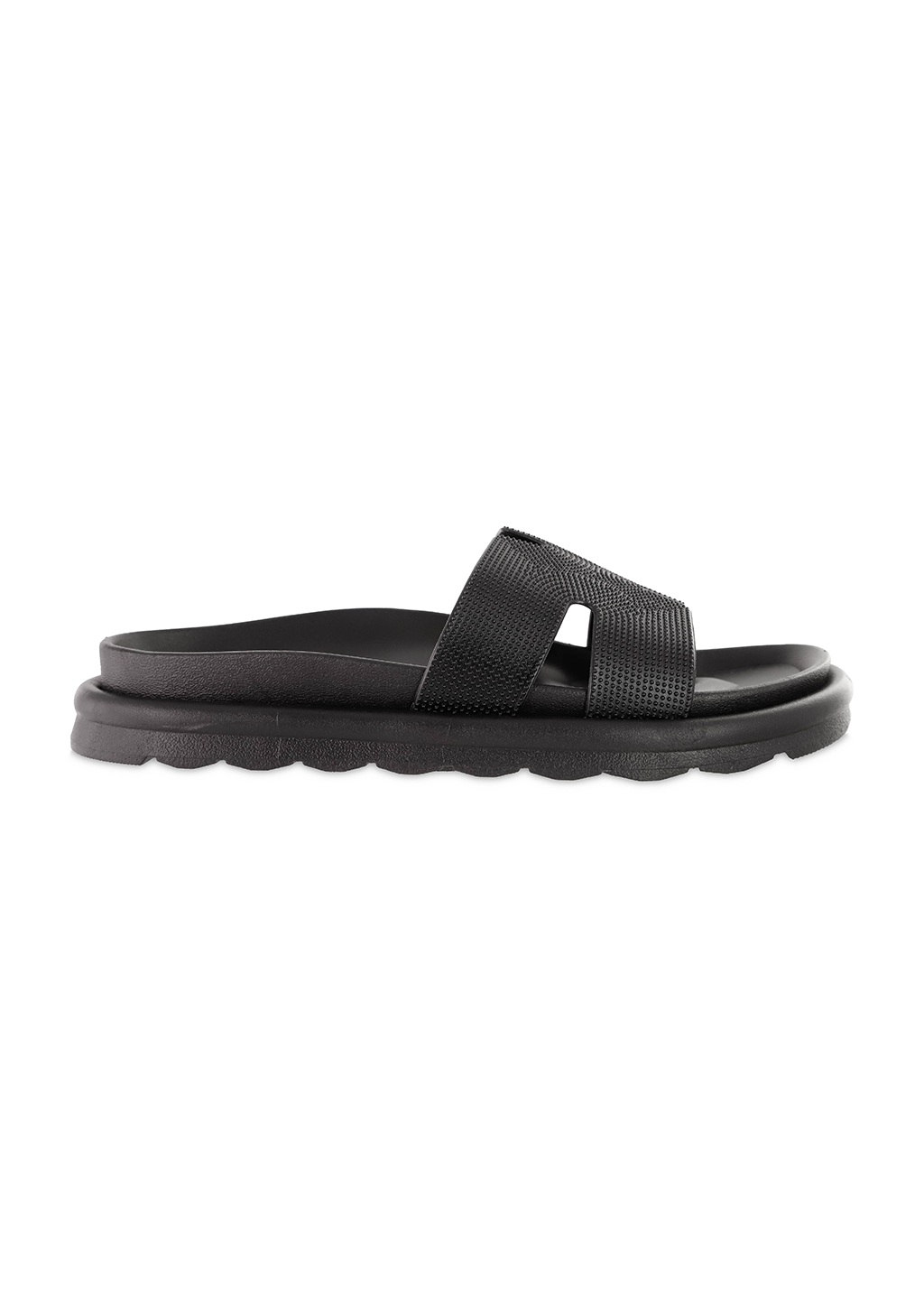 Bertini Slide Sandal- Black