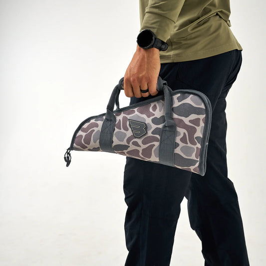 Burlebo Classic Deer Camo Pistol Case