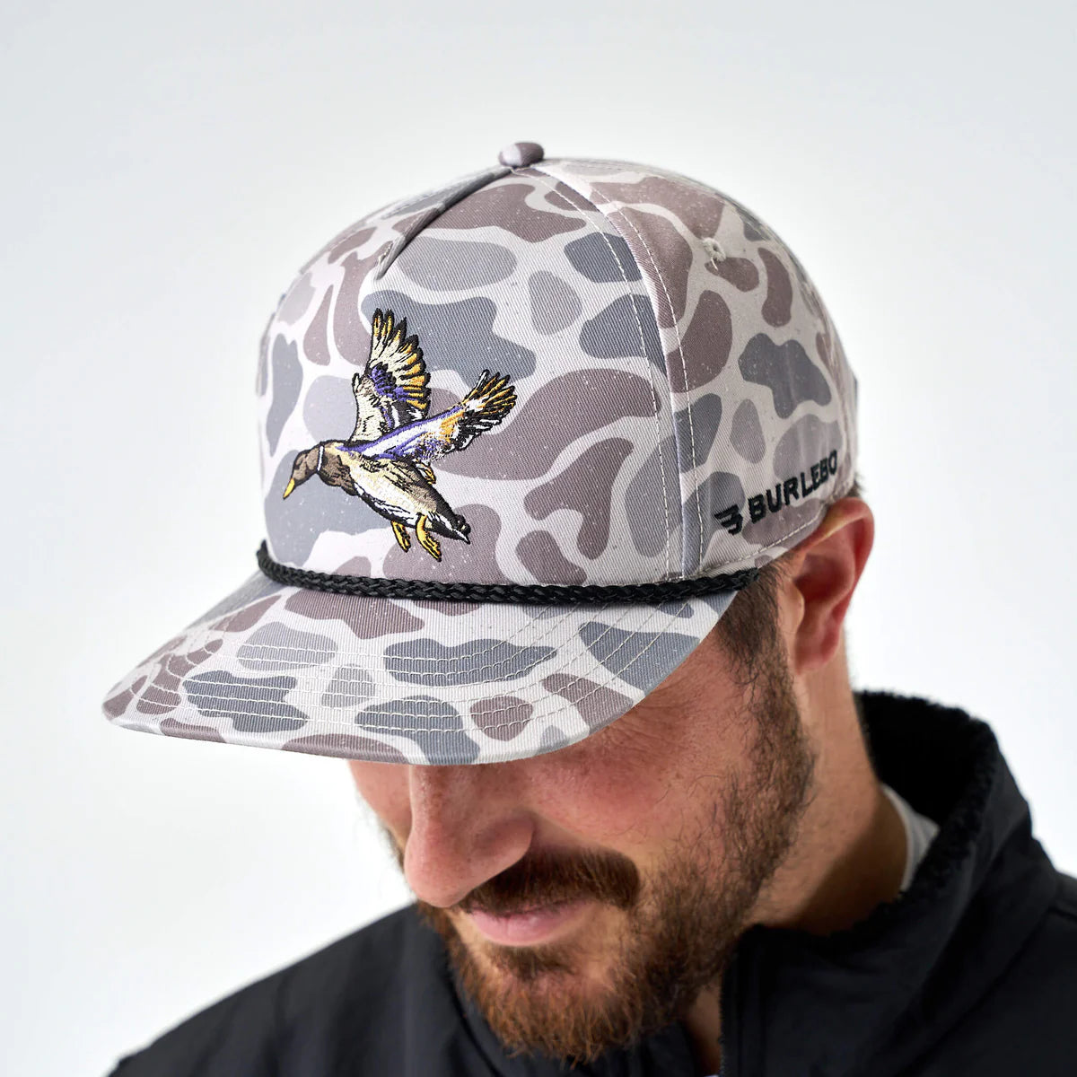 Diving Mallard Classic Deer Camo Men's Burlebo Hat