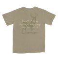 Knotted Pine Trading Whitetail Mens Tee | Khaki