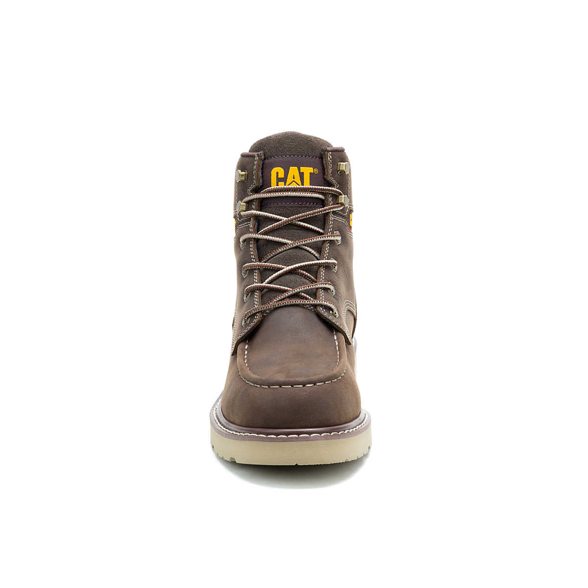 Cat Men's Reclaimer Wedge Waterproof Steel Toe Coffee Bean Work