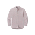Southern Marsh Dyer Performance Gingham Dress Shirt | Burnt Taupe and Dark Olive