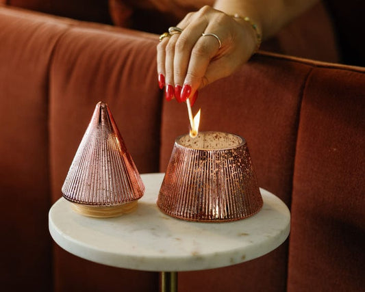 Paddywax Pink Peppermint Tree 7oz Candle