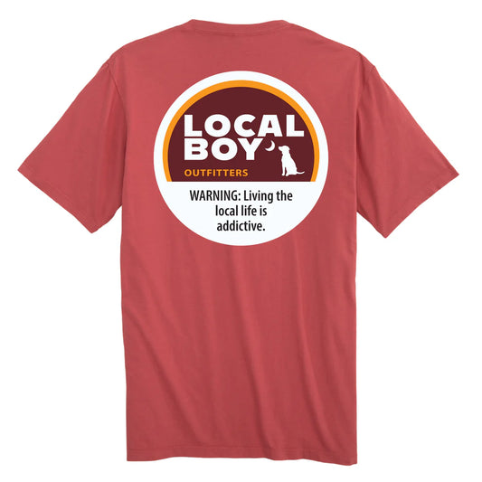 Local Boy Men's Cinnamon Brick Tee