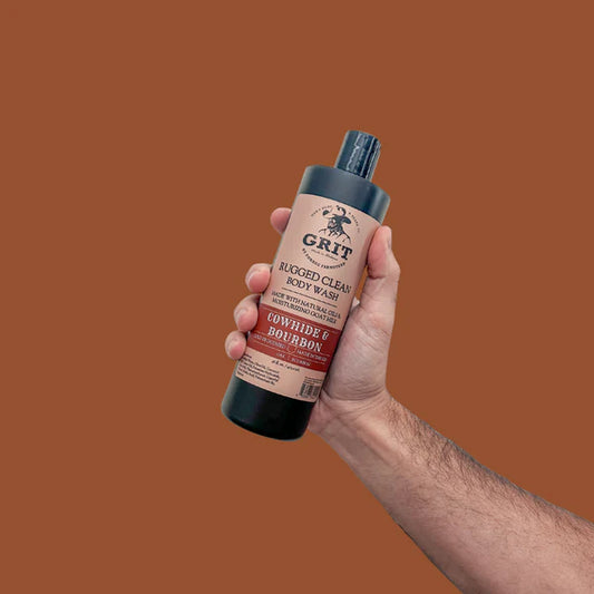 Cowhide & Bourbon Goat Milk Body Wash - 16 oz