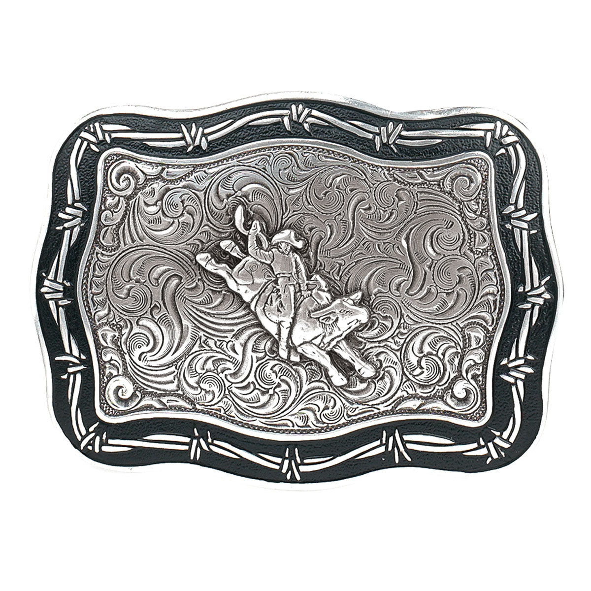 Men's Crumrine Vintage Bull Rider Belt Buckle