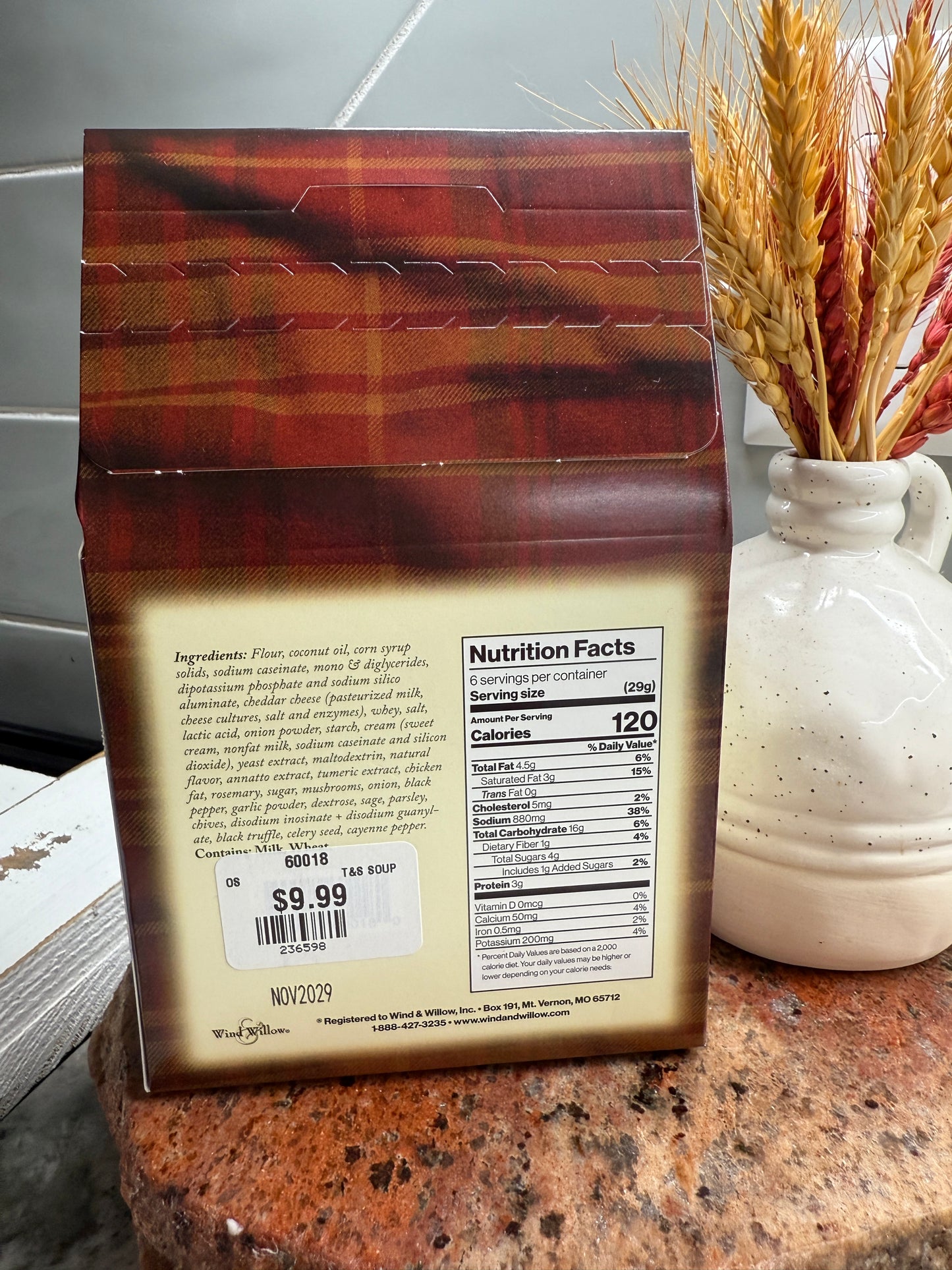 Mushroom with Black Truffle & Sage Soup Mix