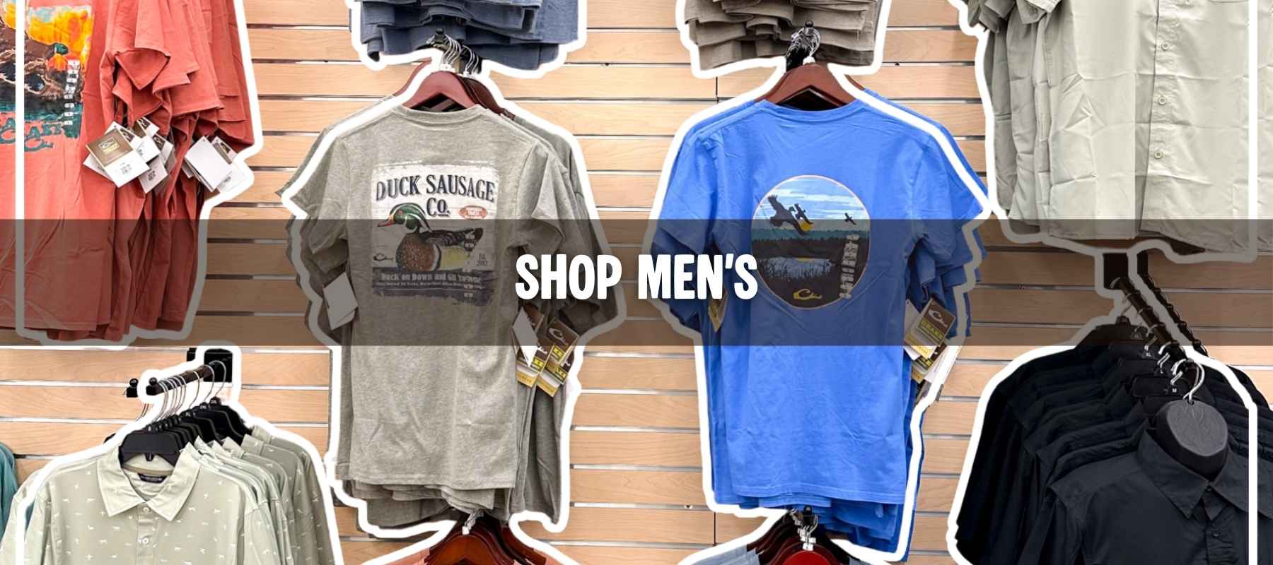 mens tee wall
