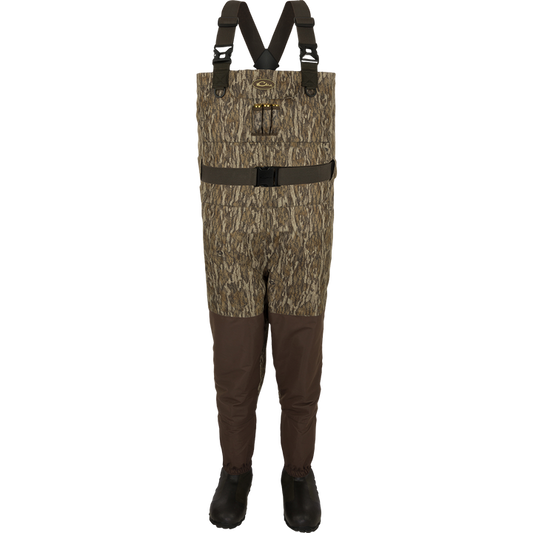 Drake Youth Insulated Guardian Elite Vanguard Breathable Waders- Bottomland