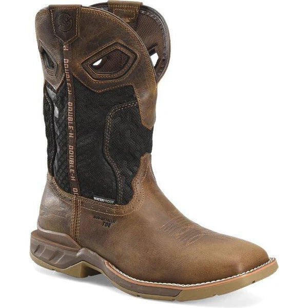 Double H Men's Zenon 11" Phantom Rider Composite Toe Waterproof Brown Work Boot