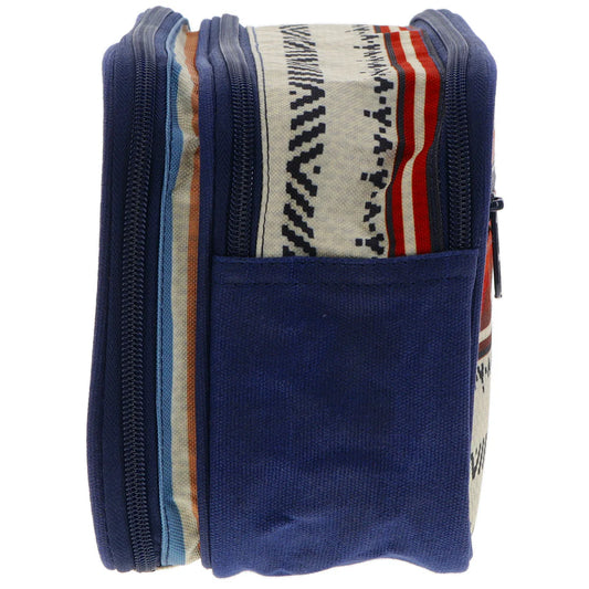 Hooey Serape & Navy Dopp Kit